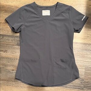 Skechers Gray Women's Scrub Top